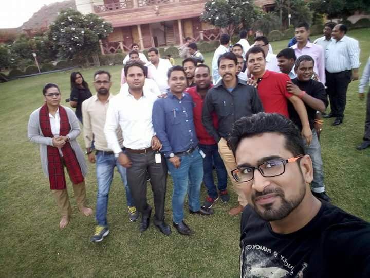 Training at Jodhpur with L & T